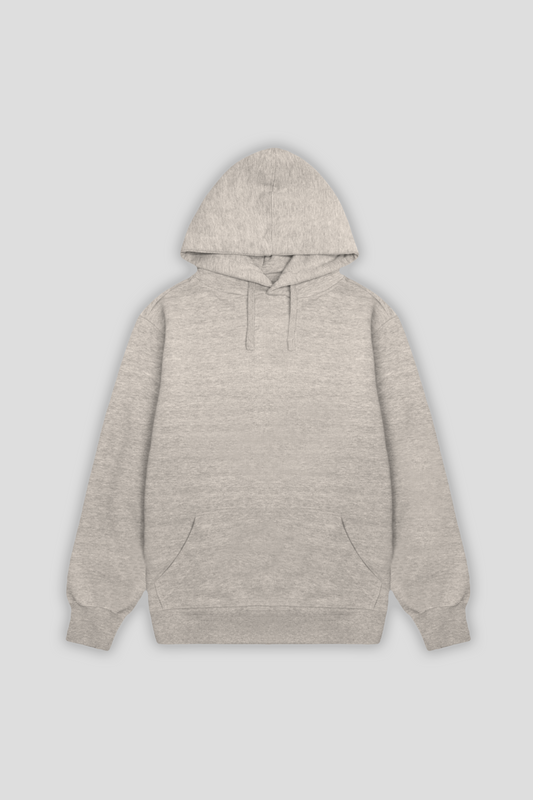 Pullover Hoodie Heather Grey 1258 - SIMPLUSH