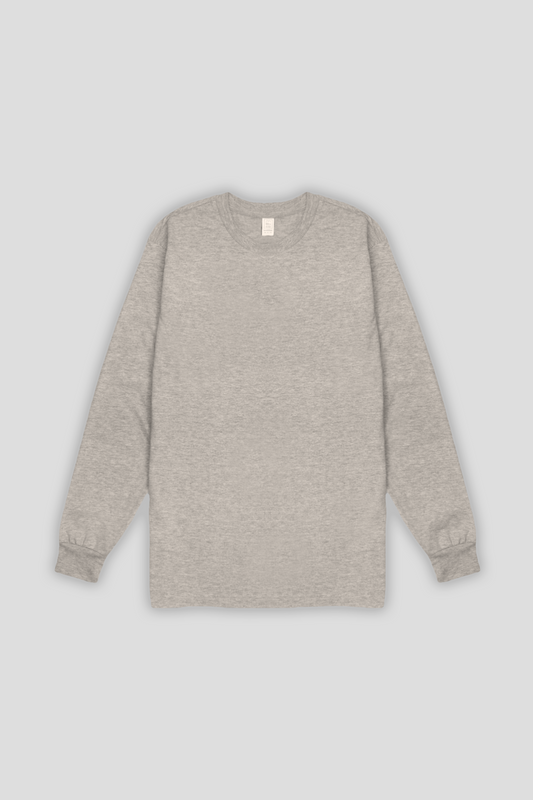 Long Sleeve T-shirt Heather Grey 1351 - SIMPLUSH