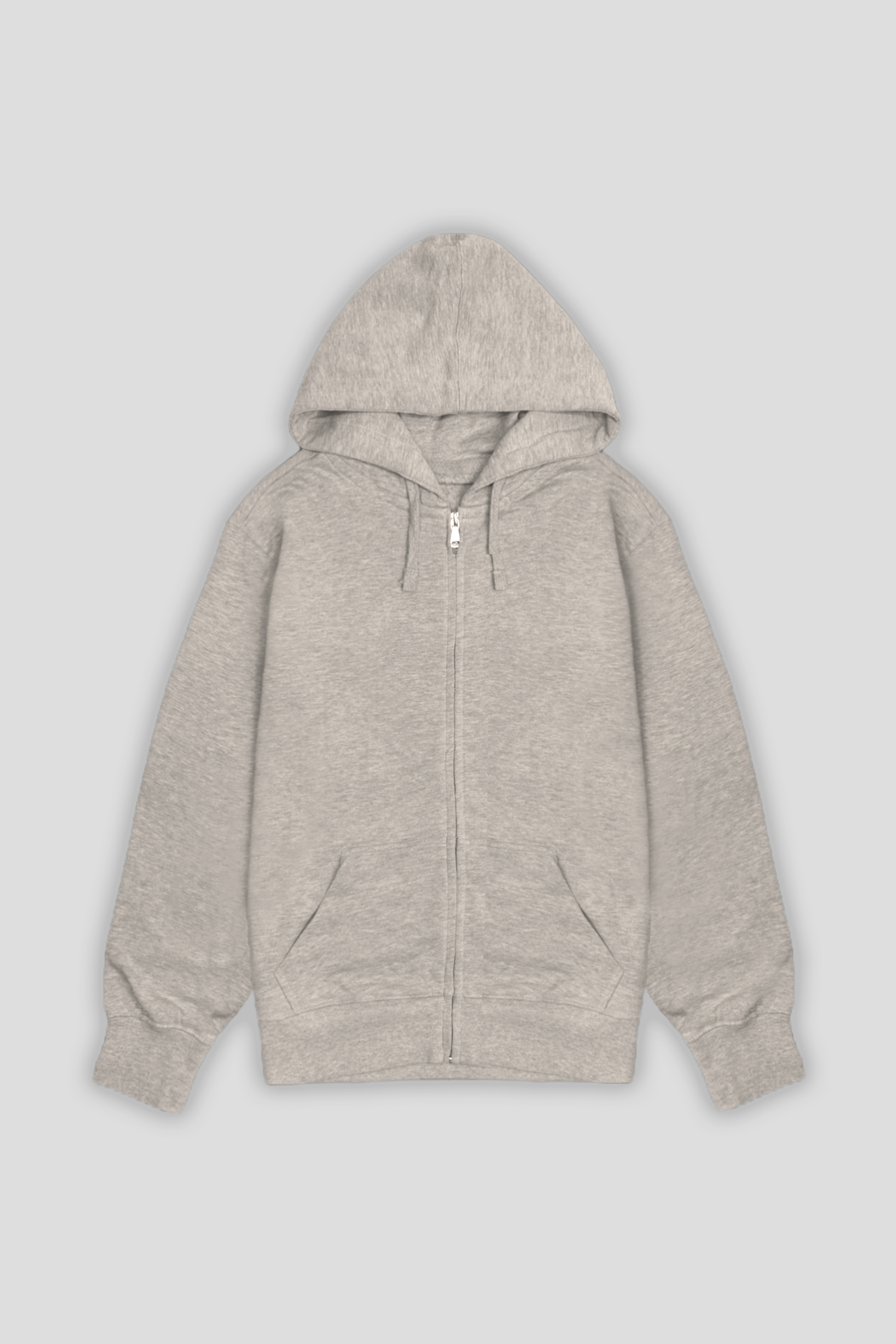 Zip Hoodie Heather Grey 1007 - SIMPLUSH