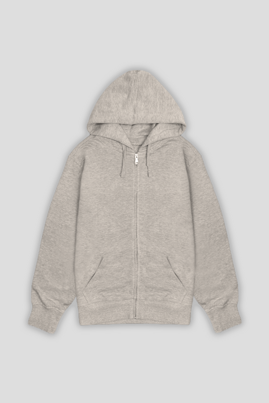 Zip Hoodie Heather Grey 1007 - SIMPLUSH