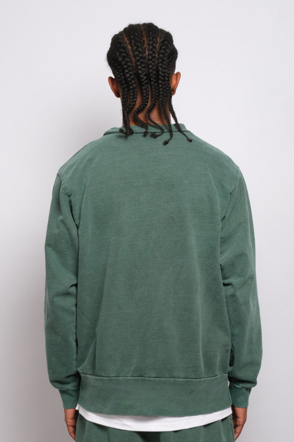 Washed Crewneck Forest 1052 - SIMPLUSH