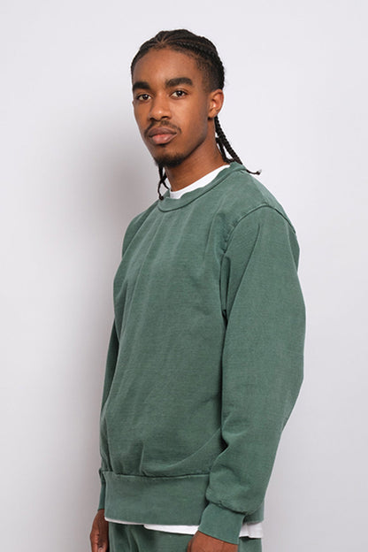 Washed Crewneck Forest 1052 - SIMPLUSH
