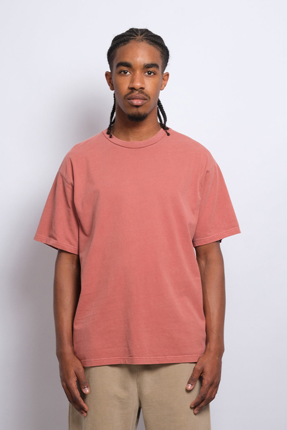 Washed T-shirt Rust 1304 - SIMPLUSH