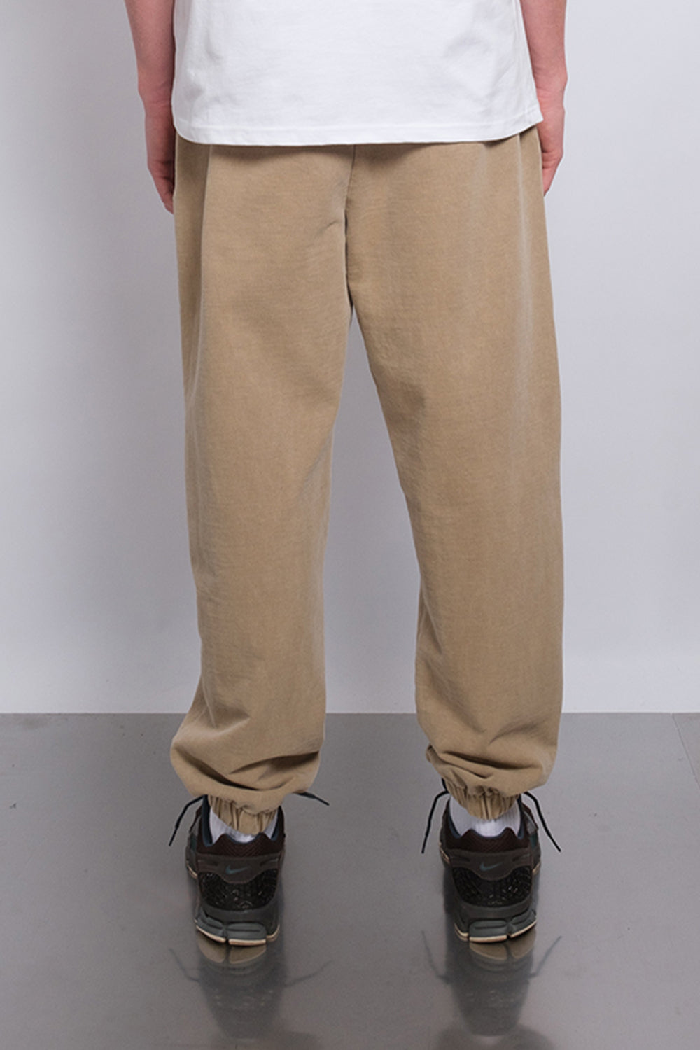Washed Elasticated Hem Jogger Sand 1205 - SIMPLUSH