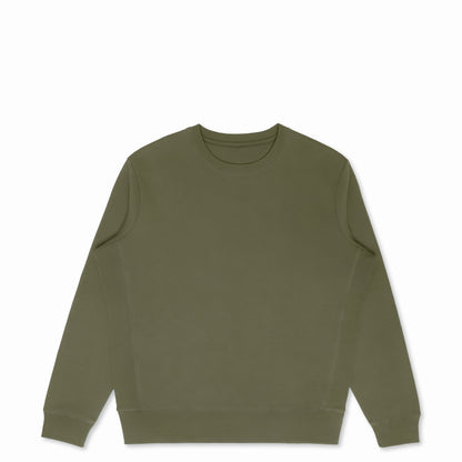 Military Olive Crewneck 1065 - SIMPLUSH