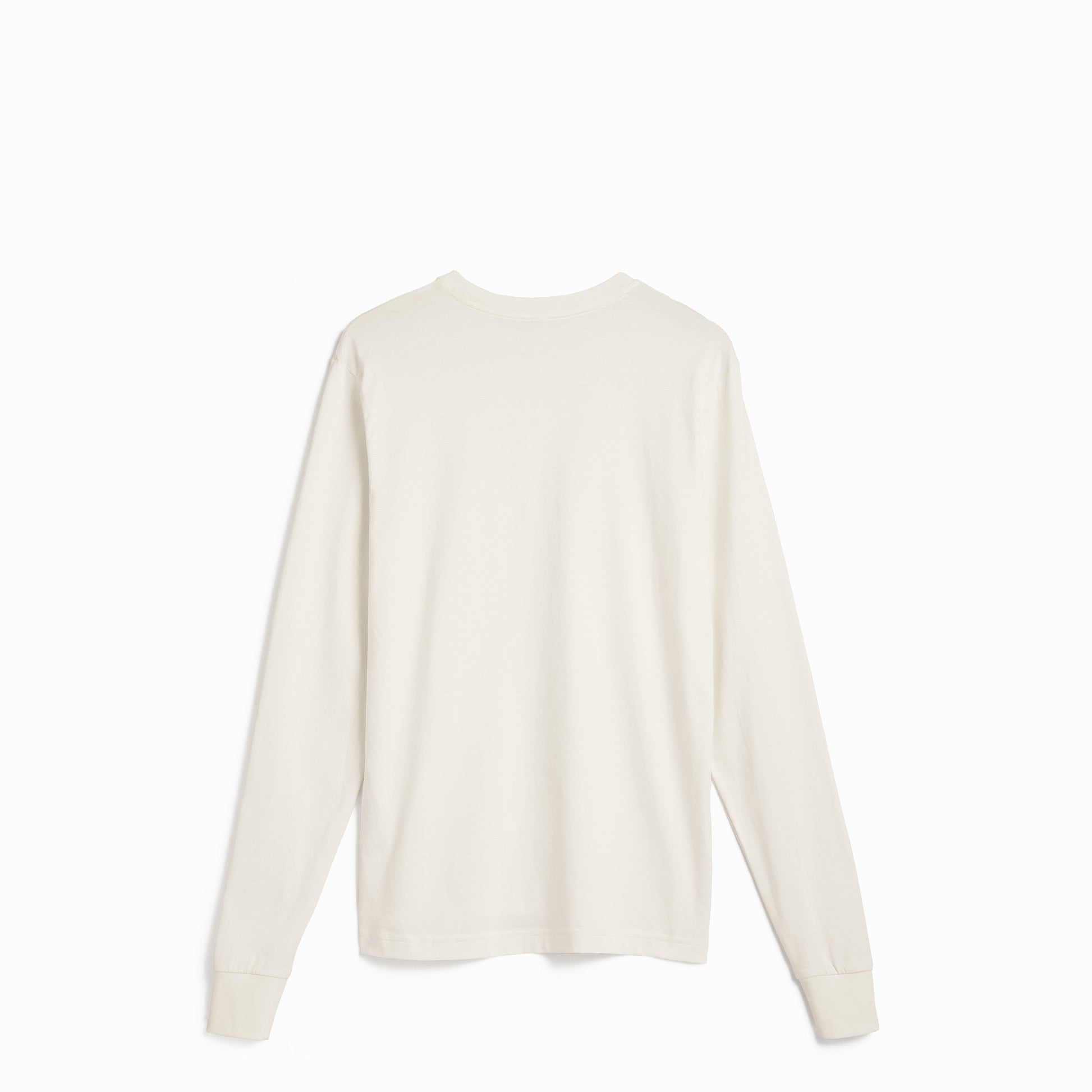 Ribbed Cuff T-shirt Long Sleeve Natural 1358 - SIMPLUSH