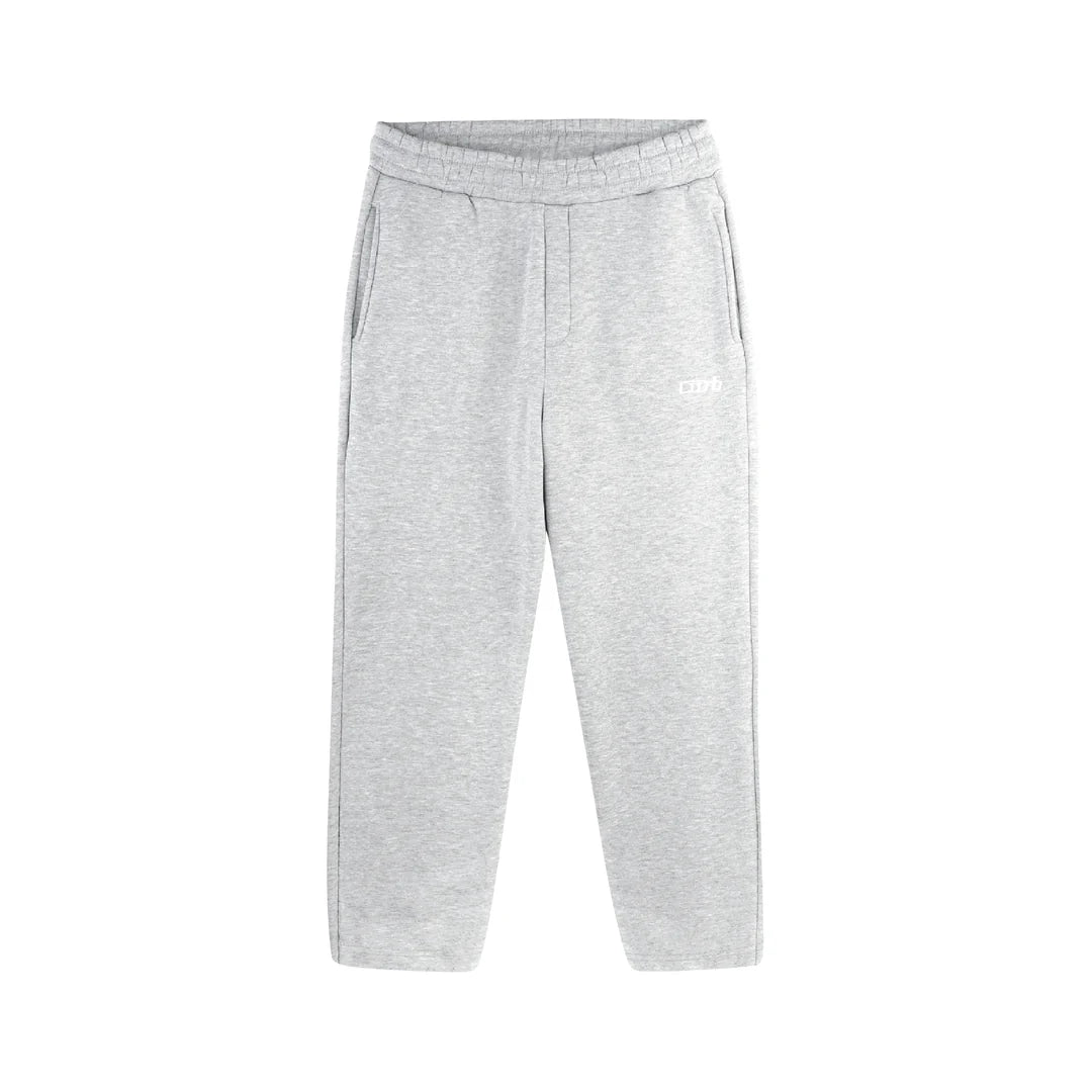 OPEN LEG JOGGER SNOW MELANGE