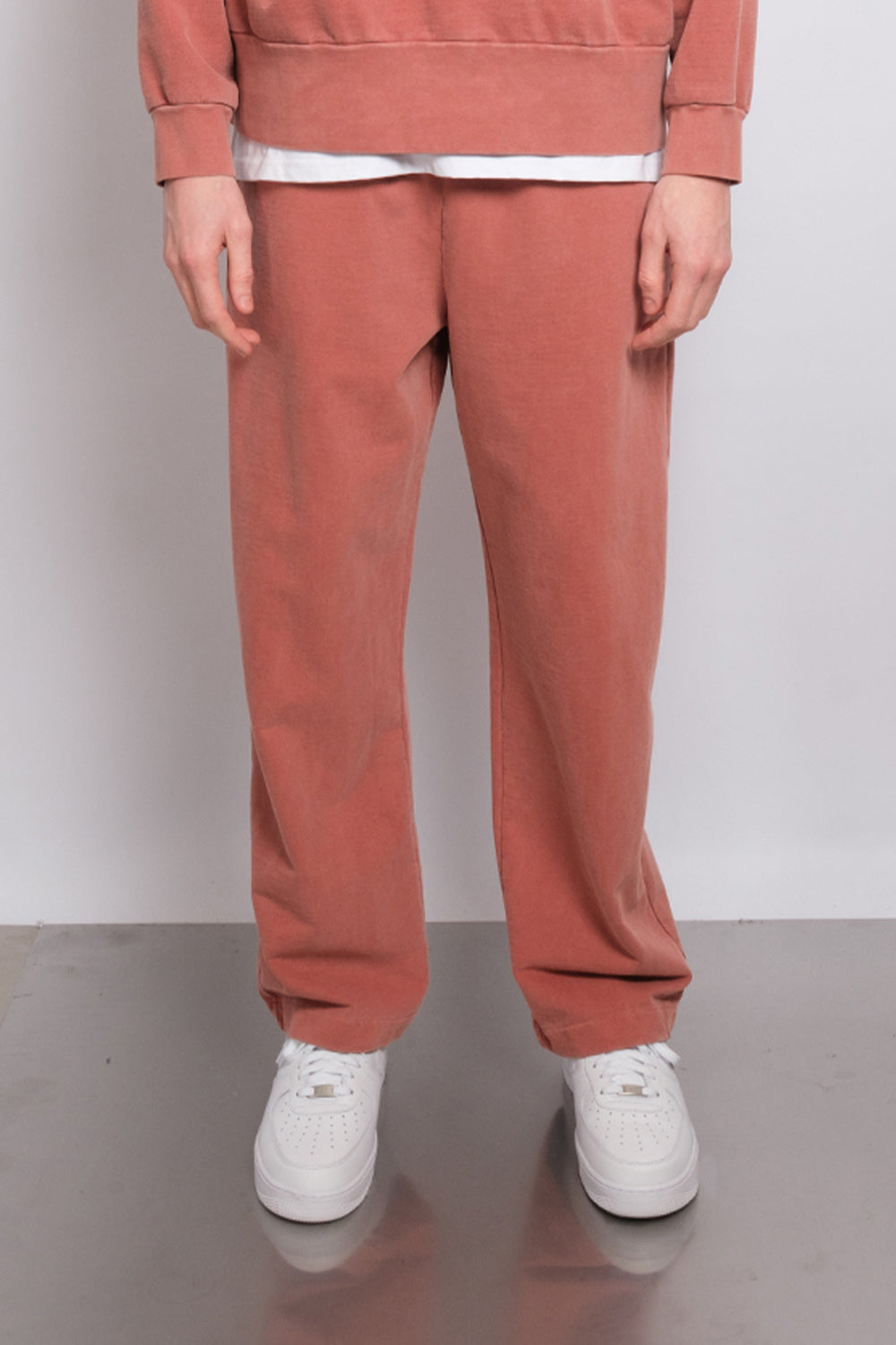 Washed Straight Leg Jogger Rust 1104 - SIMPLUSH