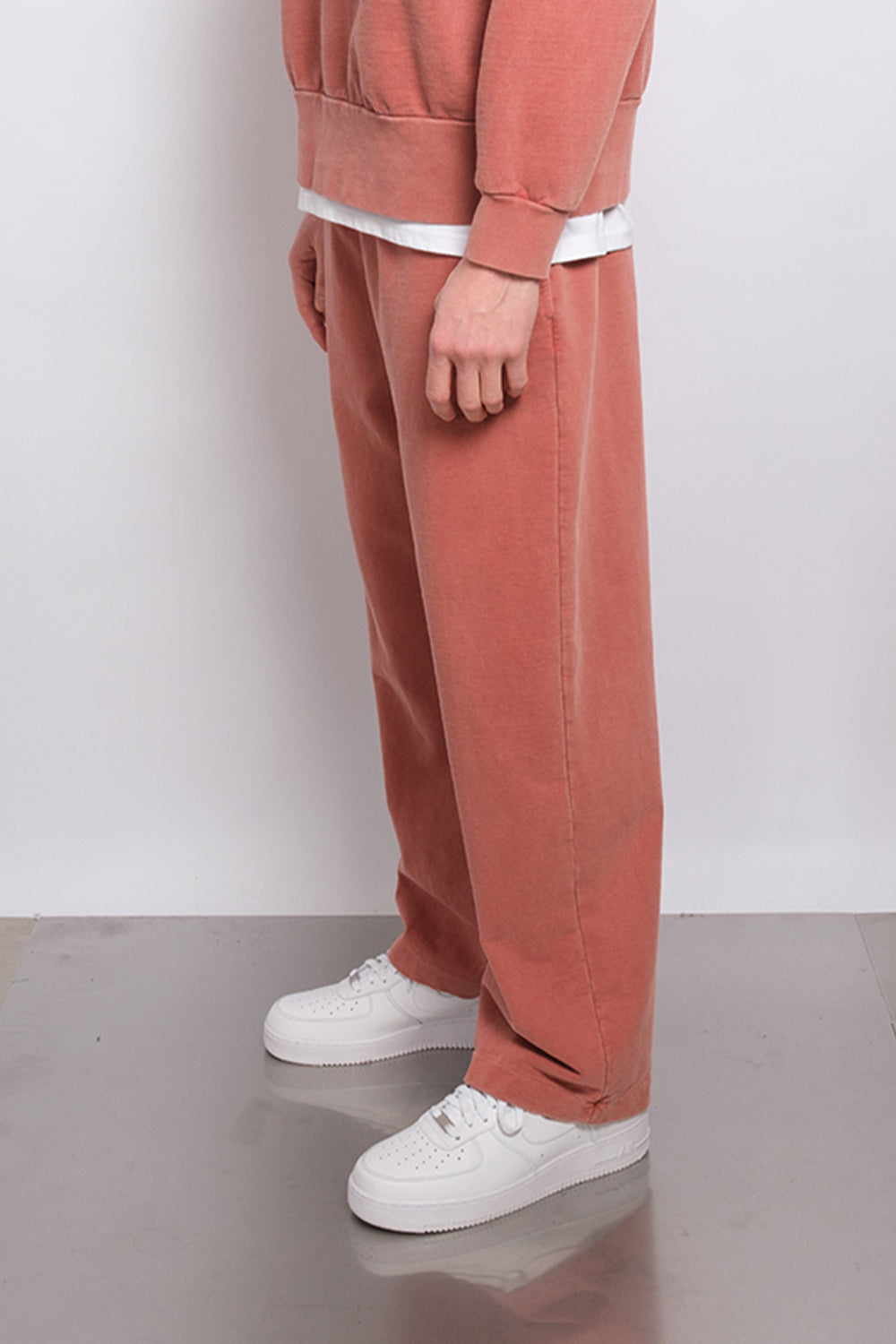 Washed Straight Leg Jogger Rust 1104 - SIMPLUSH