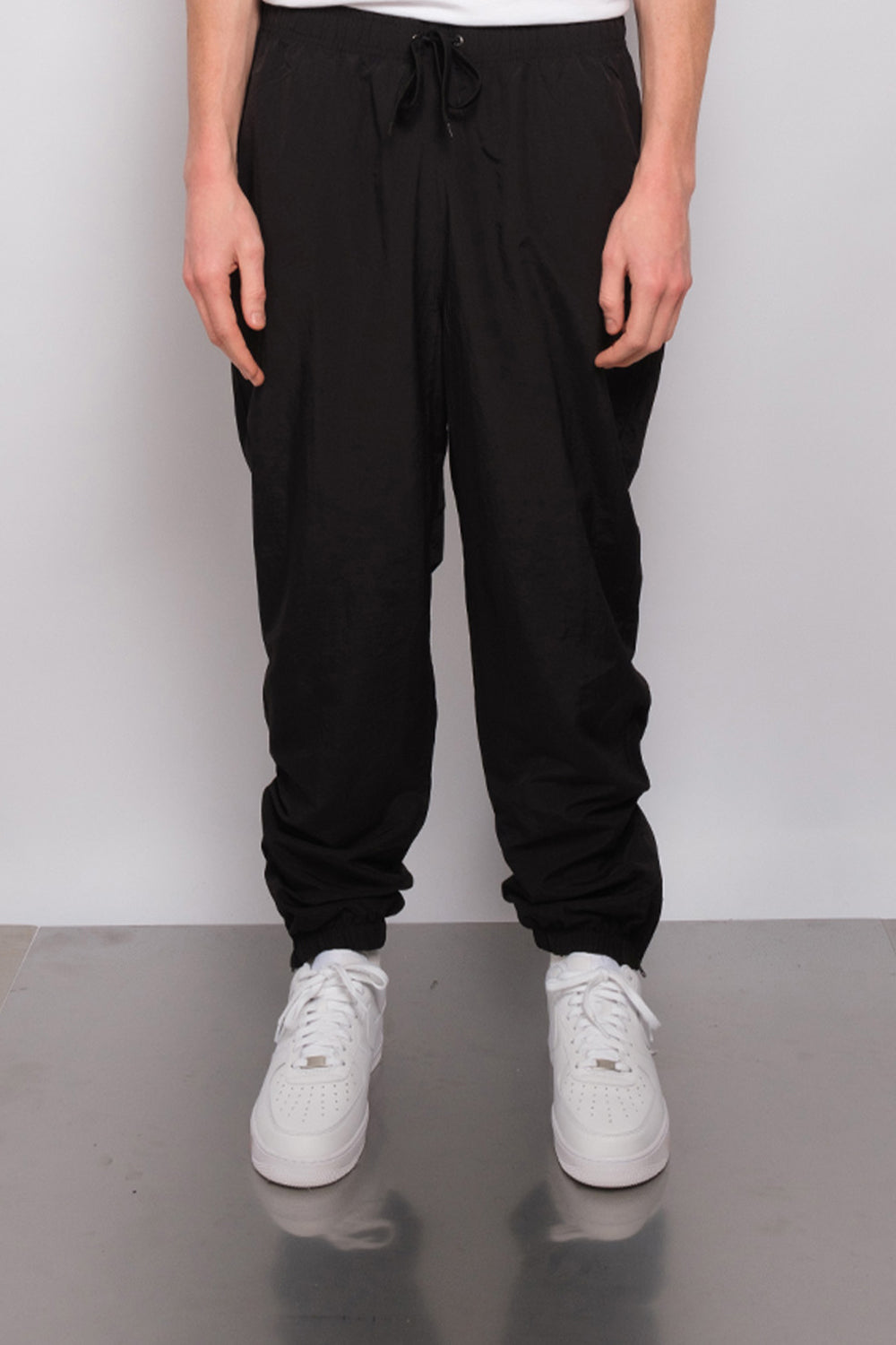 Nylon Tracksuit Pants Black 1652 - SIMPLUSH