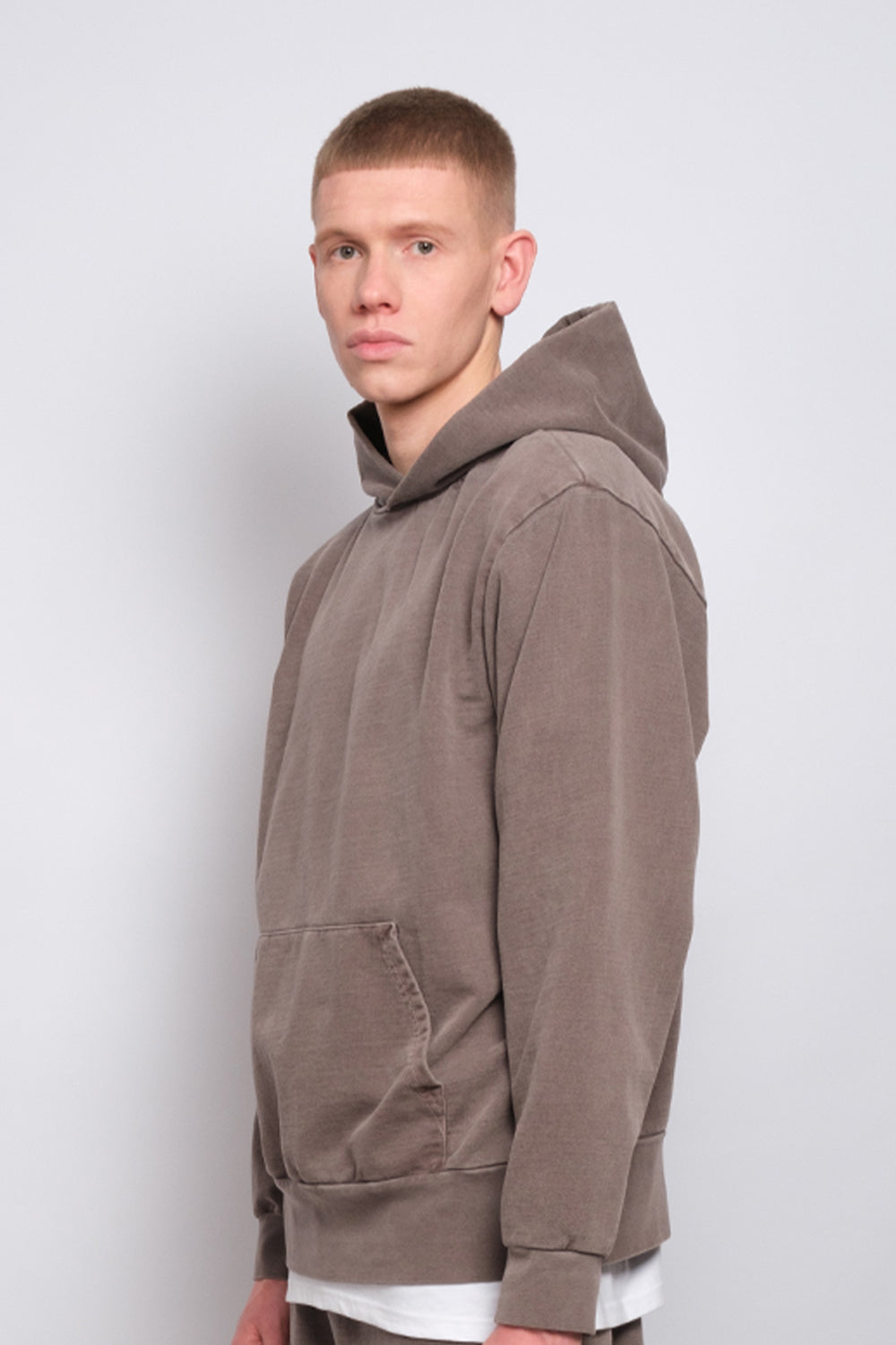 Washed Pullover Hoodie Hazel 1256 - SIMPLUSH