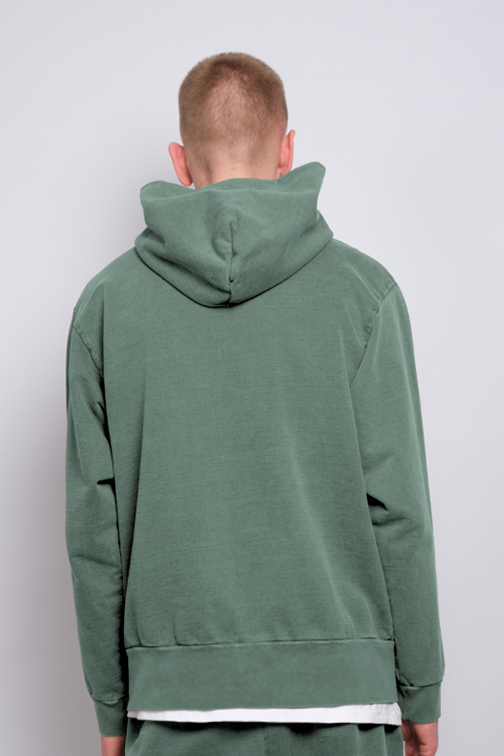 Washed Pullover Hoodie Forest 1255 - SIMPLUSH