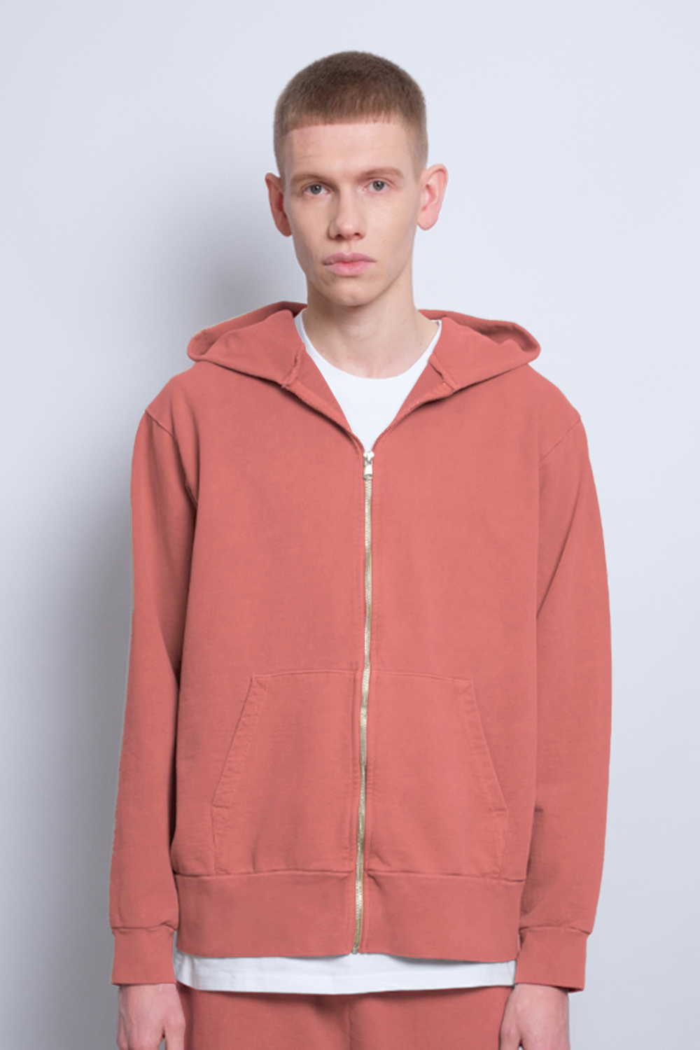 Zip Hoodie Rust 1001 - SIMPLUSH