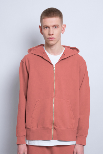 Zip Hoodie Rust 1001 - SIMPLUSH