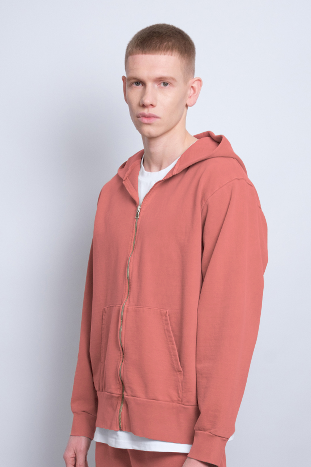 Zip Hoodie Rust 1001 - SIMPLUSH
