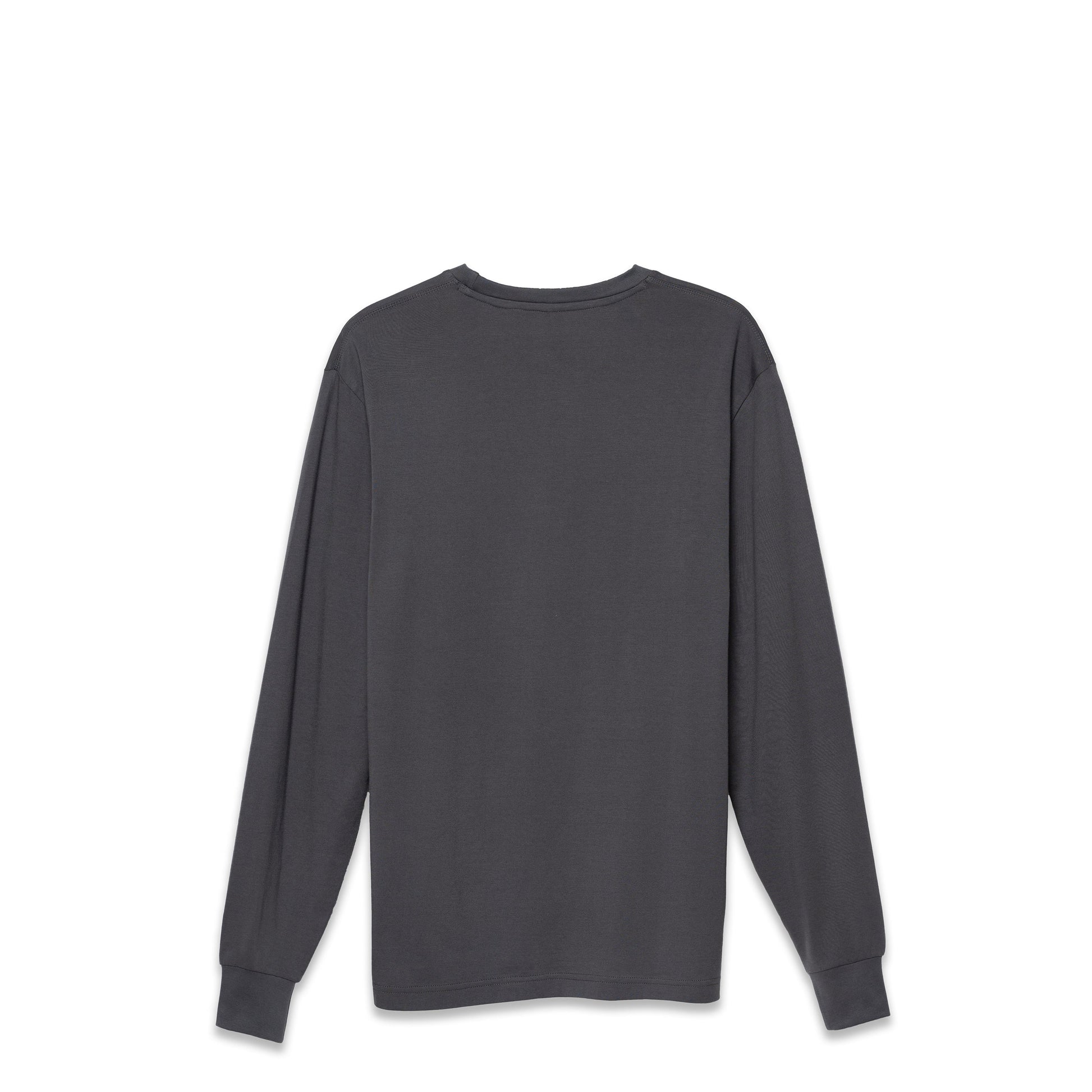Ribbed Cuff T-shirt Long Sleeve Slate 1357 - SIMPLUSH