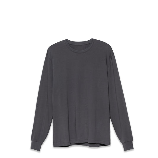 Ribbed Cuff T-shirt Long Sleeve Slate 1357 - SIMPLUSH