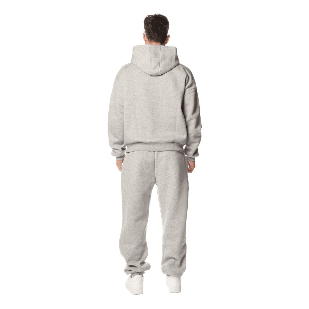 CUFFED JOGGER GREY MELANGE