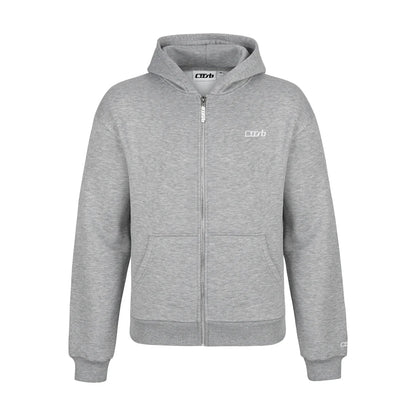 SWEATSUIT (ZIP-UP) GREY MELANGE