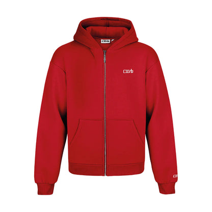 SWEATSUIT (ZIP-UP) RED