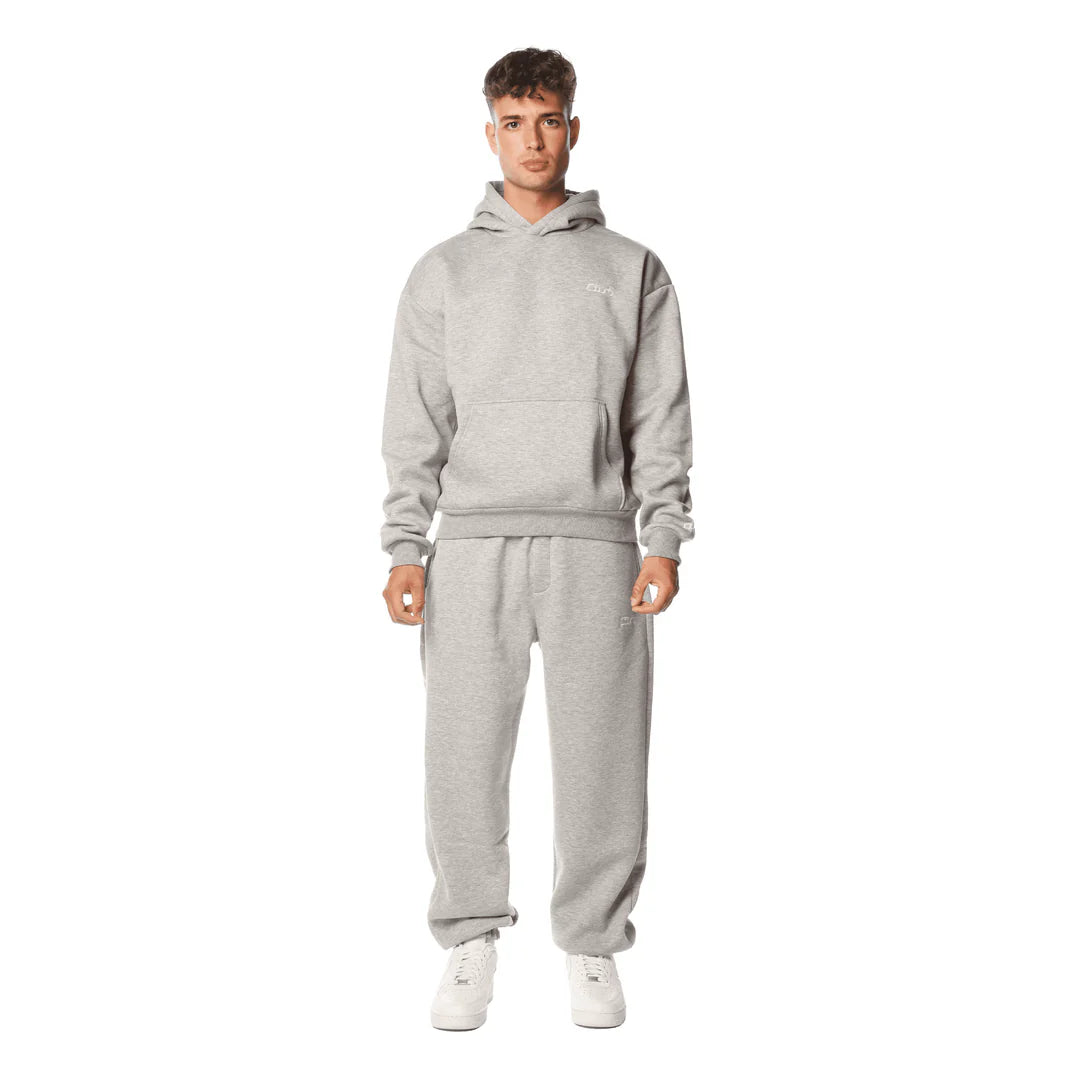 CUFFED JOGGER GREY MELANGE
