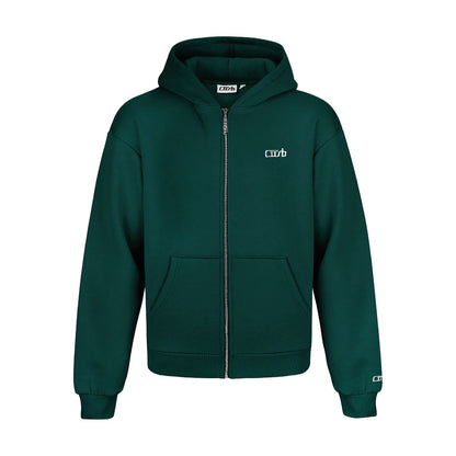 SWEATSUIT (ZIP-UP) DARK GREEN