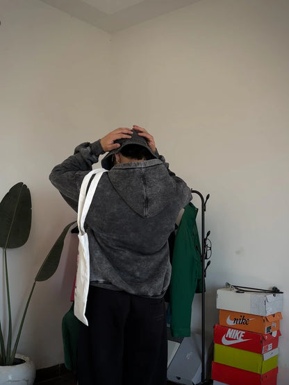 Washed Boxy Oversized Fit 450 GSM Hoodie (25 Pack)