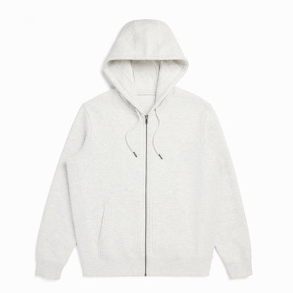 Ash Heather Zip Hoodie 1273 - SIMPLUSH