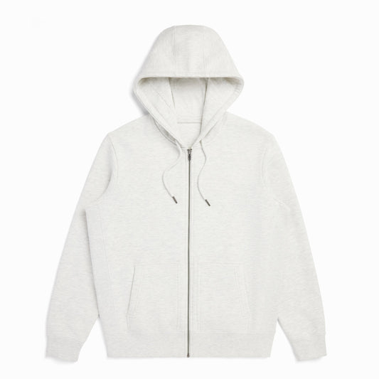 Ash Heather Zip Hoodie 1273 - SIMPLUSH