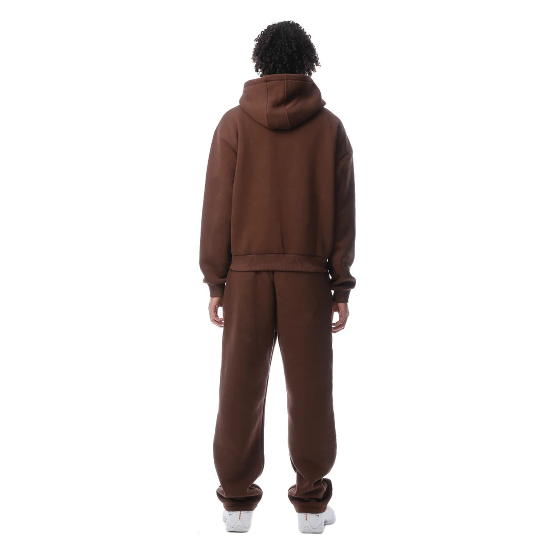 ZIP-UP BROWN