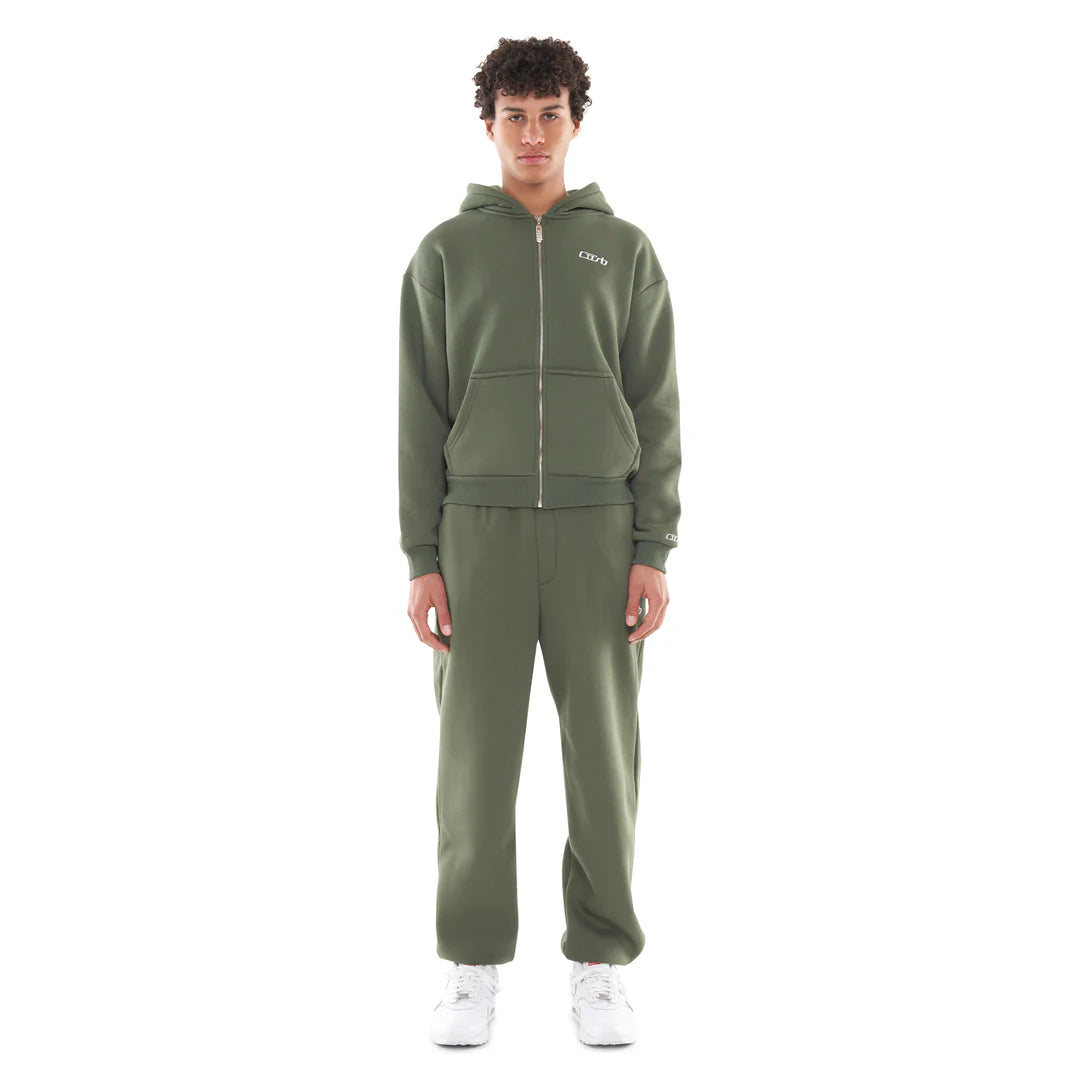 CUFFED JOGGER BRONZE GREEN