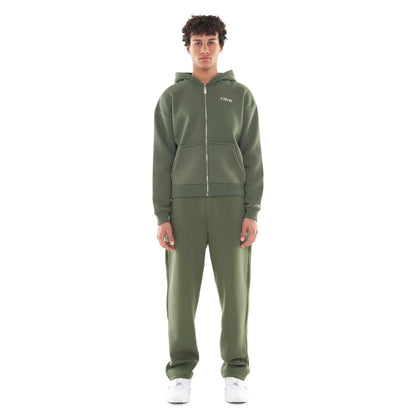 SWEATSUIT (ZIP-UP) BRONZE GREEN