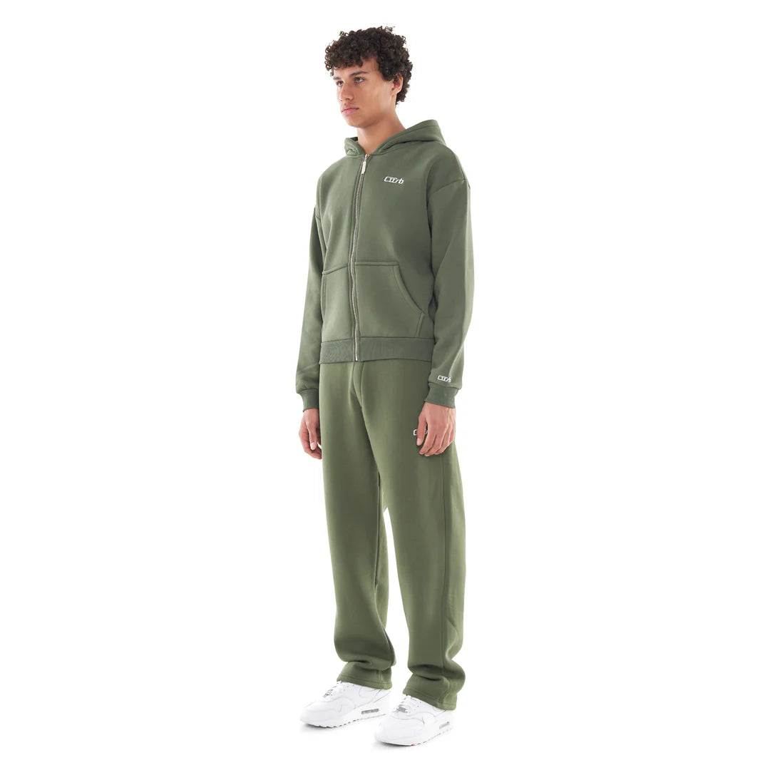 SWEATSUIT (ZIP-UP) BRONZE GREEN