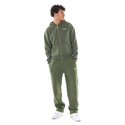 SWEATSUIT (ZIP-UP) BRONZE GREEN