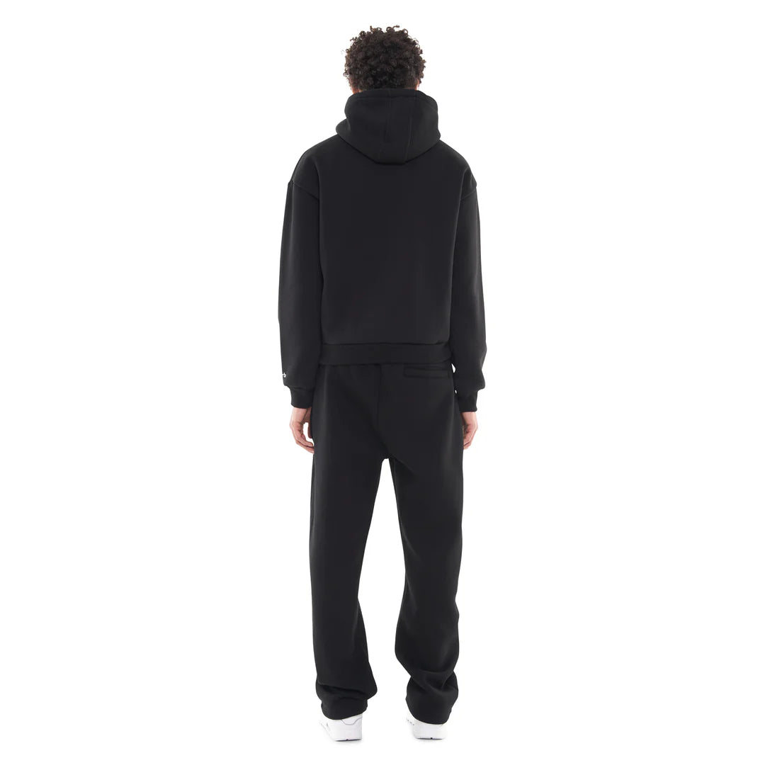 OPEN LEG JOGGER BLACK