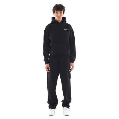OPEN LEG JOGGER BLACK
