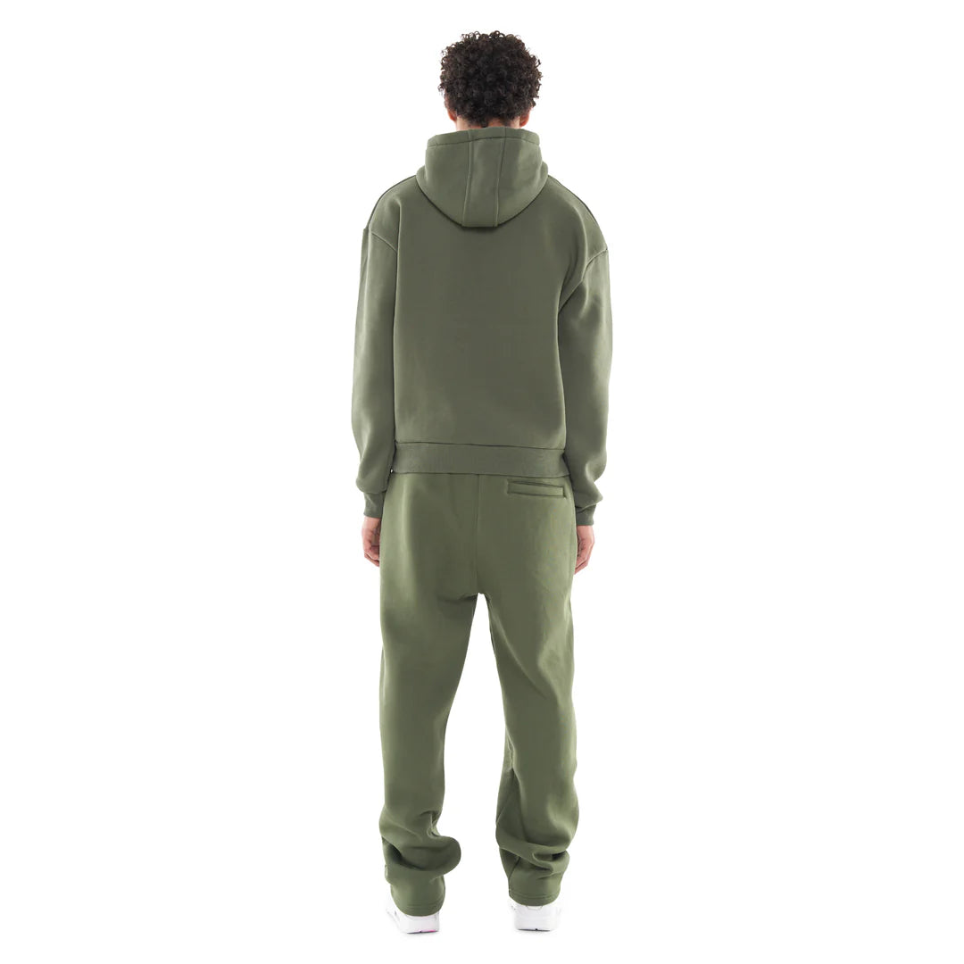 OPEN LEG JOGGER BRONZE GREEN