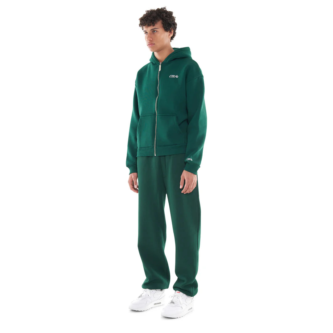 SWEATSUIT (ZIP-UP) DARK GREEN