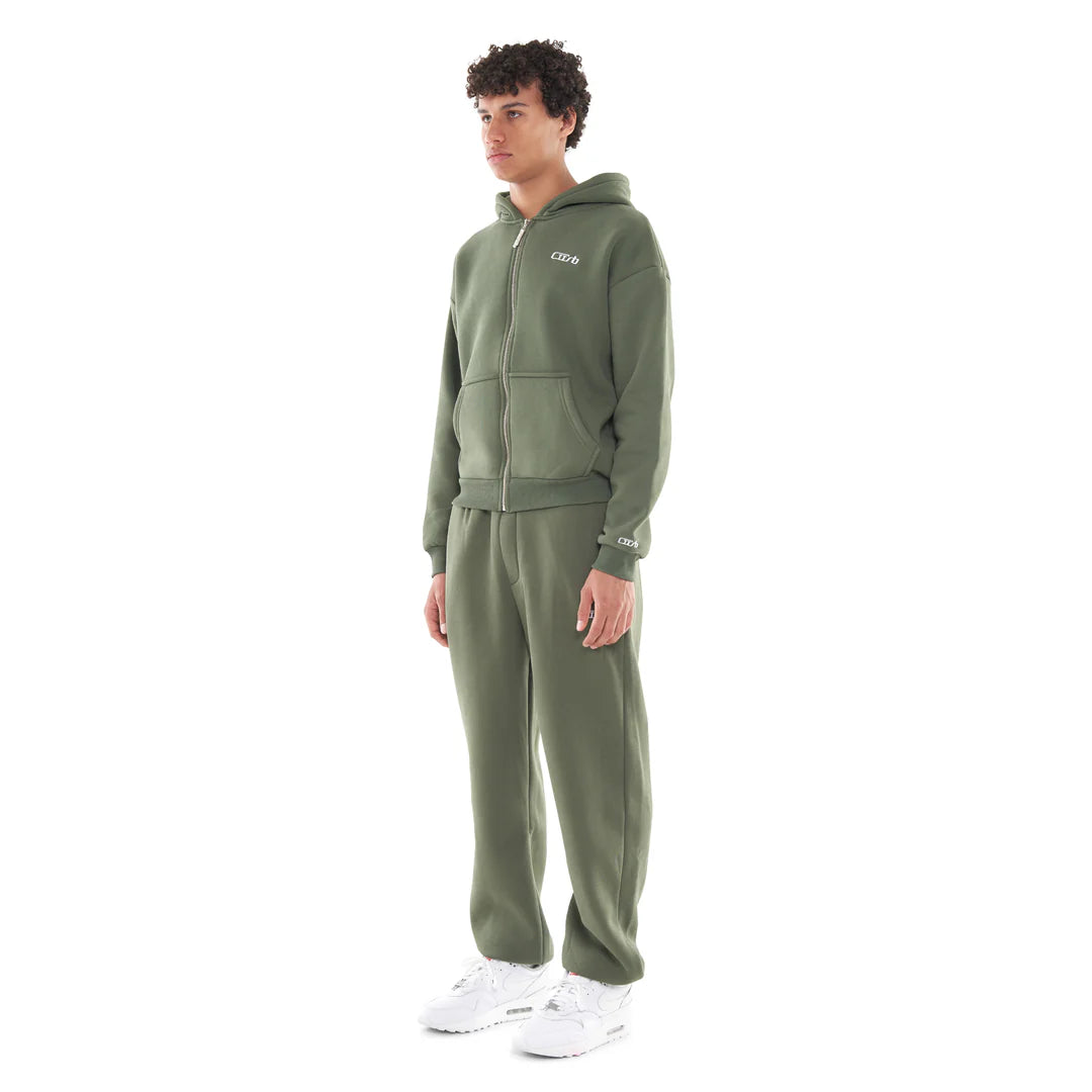 CUFFED JOGGER BRONZE GREEN