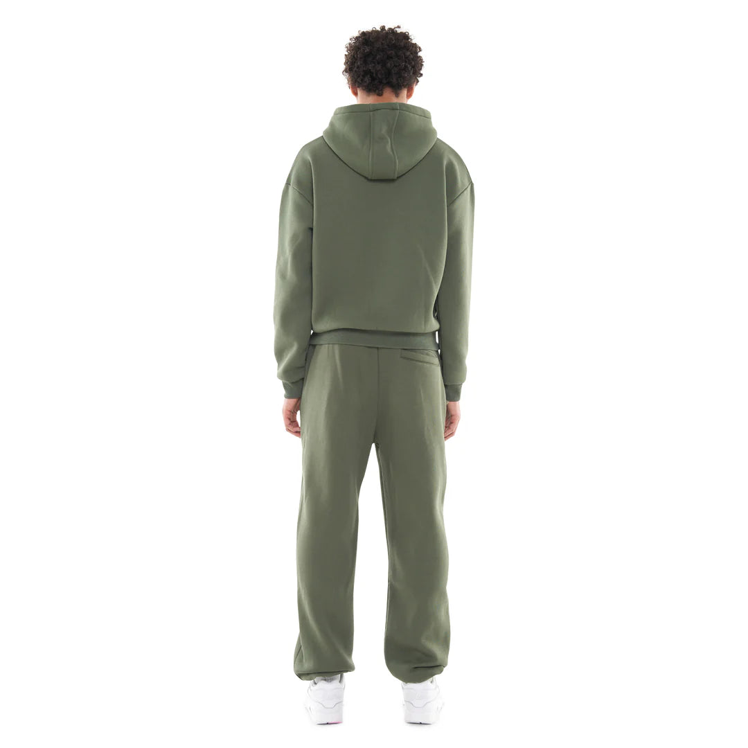 CUFFED JOGGER BRONZE GREEN
