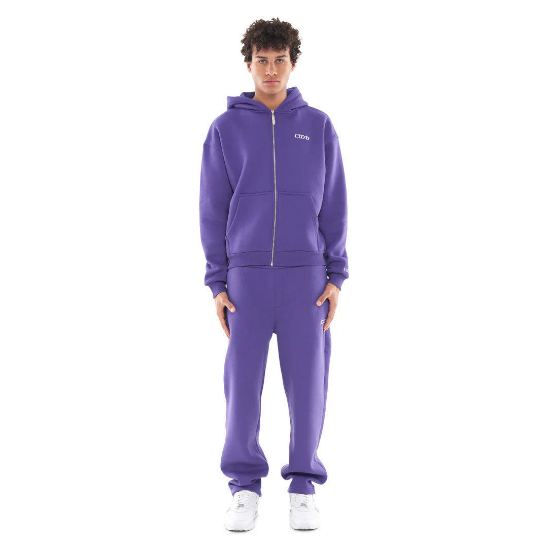 SWEATSUIT (ZIP-UP) ROYALE PURPLE