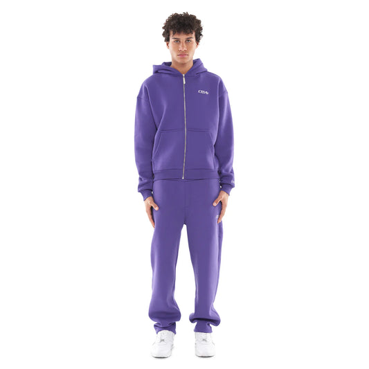 SWEATSUIT (ZIP-UP) ROYALE PURPLE