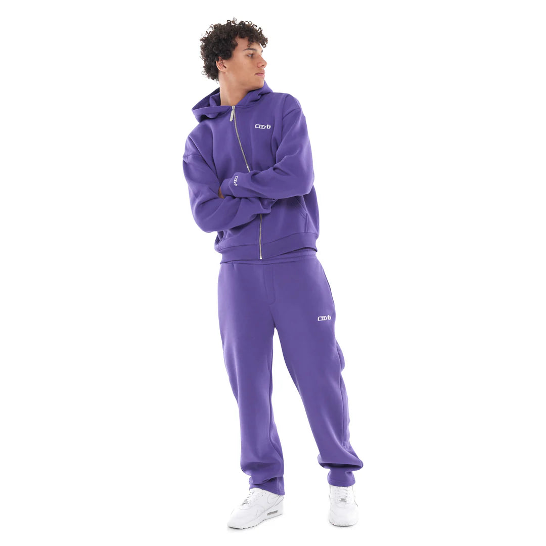 SWEATSUIT (ZIP-UP) ROYALE PURPLE