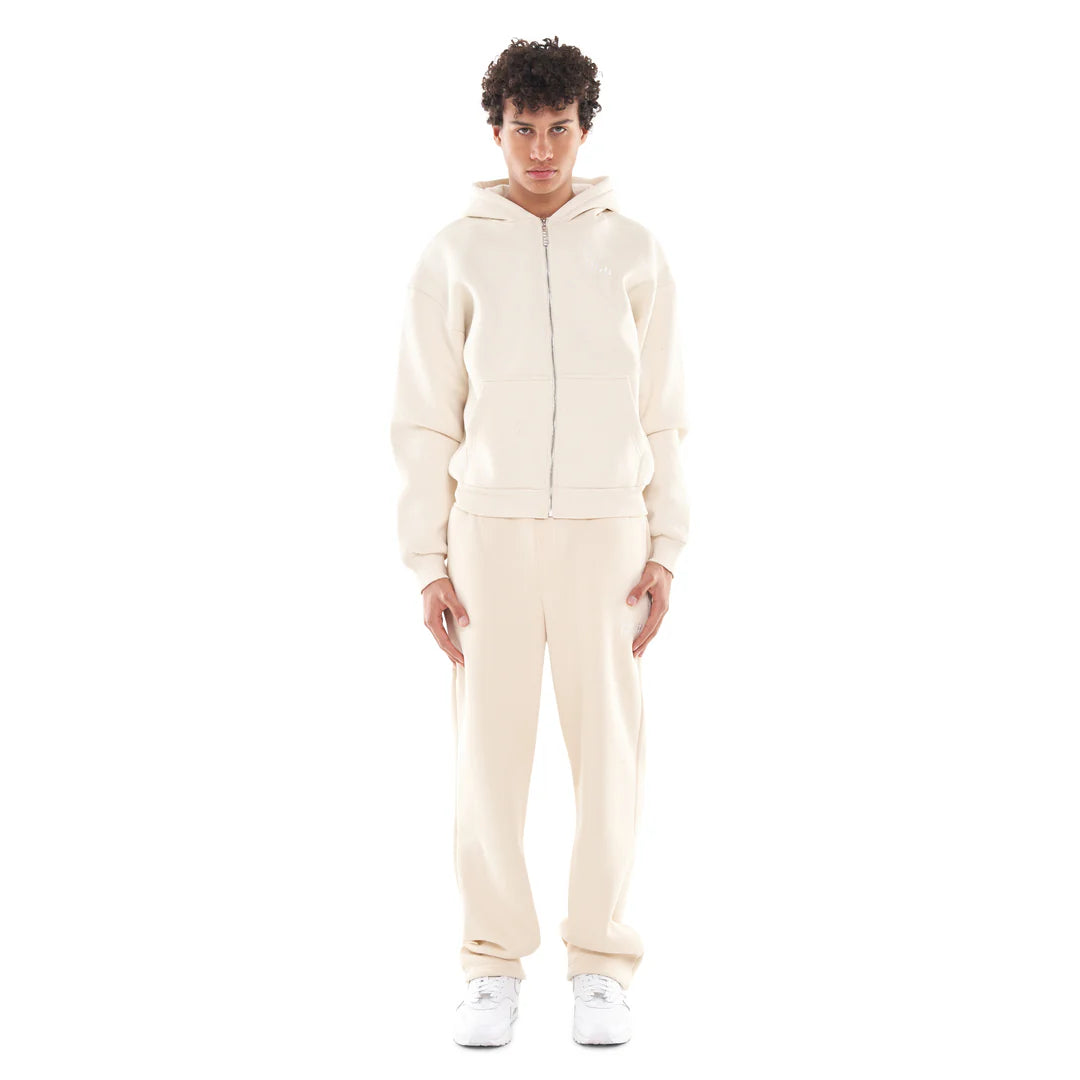 SWEATSUIT (ZIP-UP) CREAM