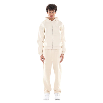 SWEATSUIT (ZIP-UP) CREAM