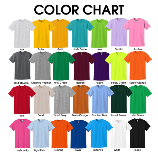 Cotton T-Shirt Samples Pack 28 Colors
