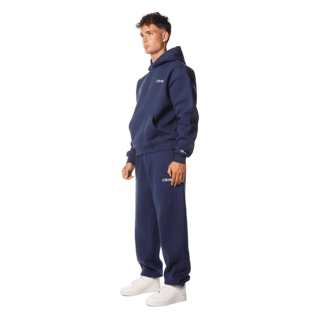 CUFFED JOGGER NAVY BLUE