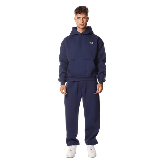 CUFFED JOGGER NAVY BLUE