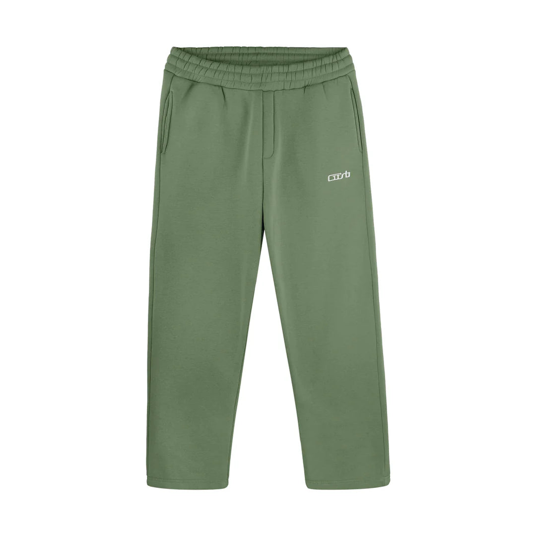 OPEN LEG JOGGER BRONZE GREEN