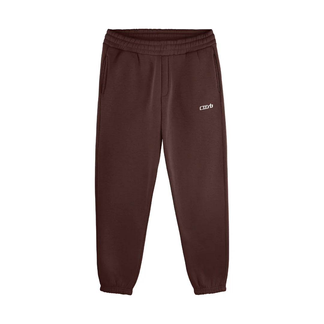 CUFFED JOGGER BROWN